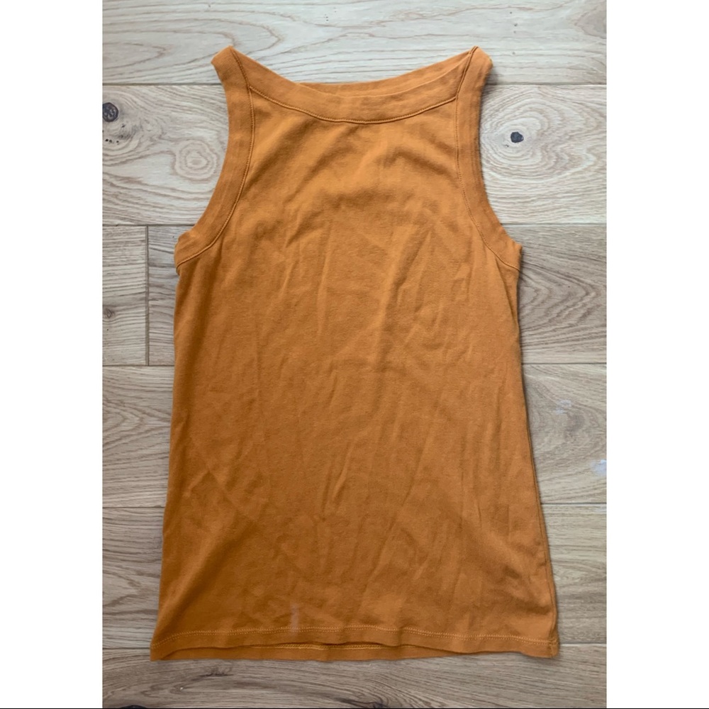 LOFT tank top. Size S. Gold